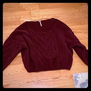 Free People Purple Sweater